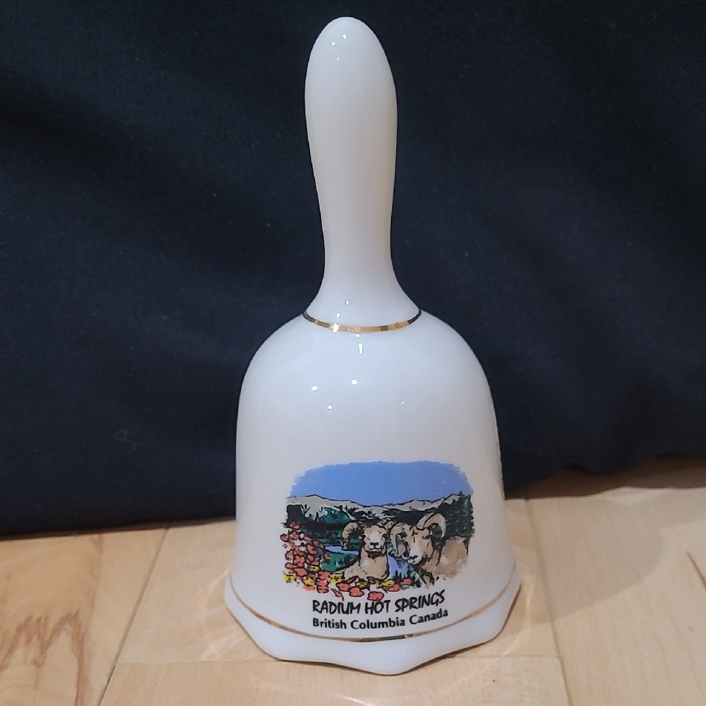 2/$20 Radium Hot Springs British Columbia Canada Souvenir Bell